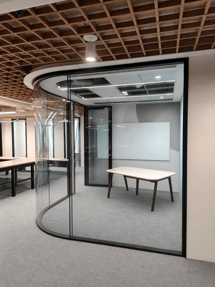 Premium Double Glazed System — VISTALINE partition system